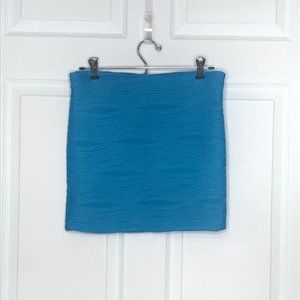 Large Hot Gal brand Blue Mini Skirt